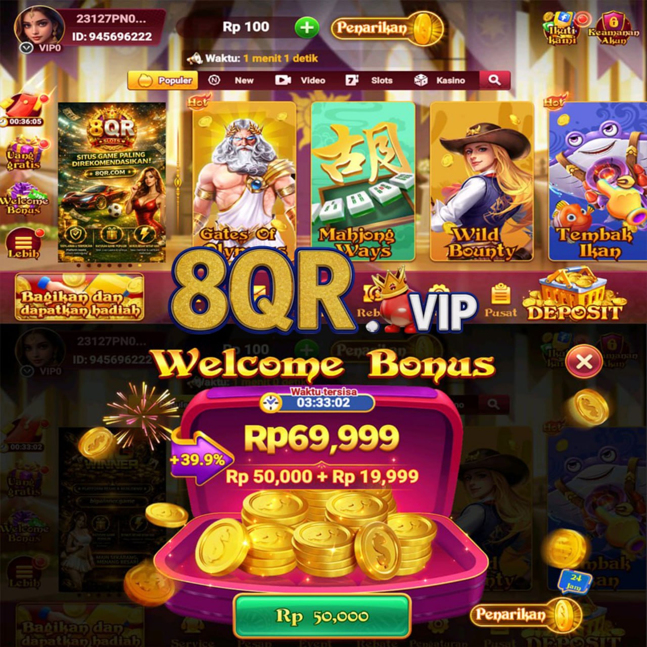 8QR - Akun 8qr App Terbaru Aman