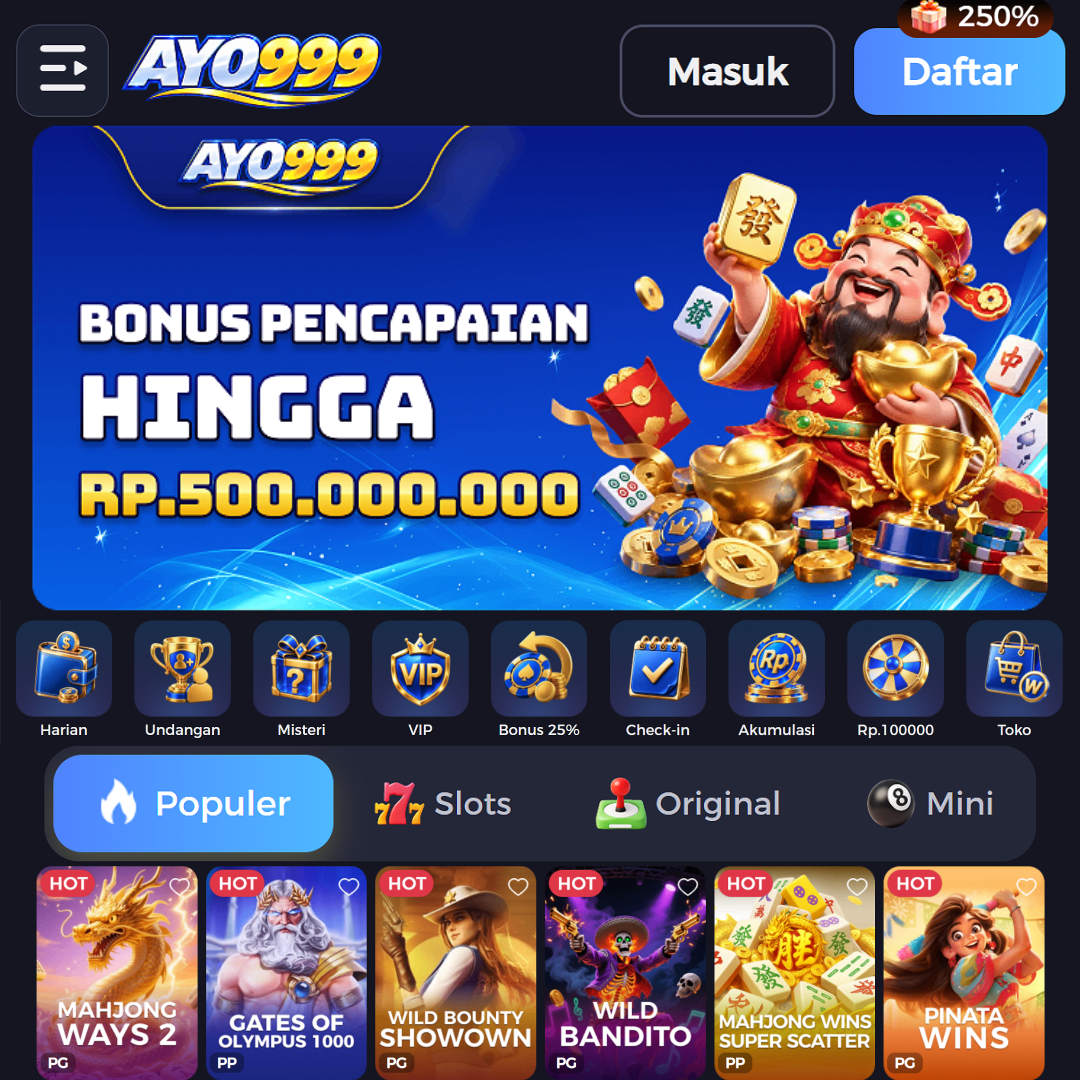 AYO999 - ayo999 Login Akun Terbaru ✅