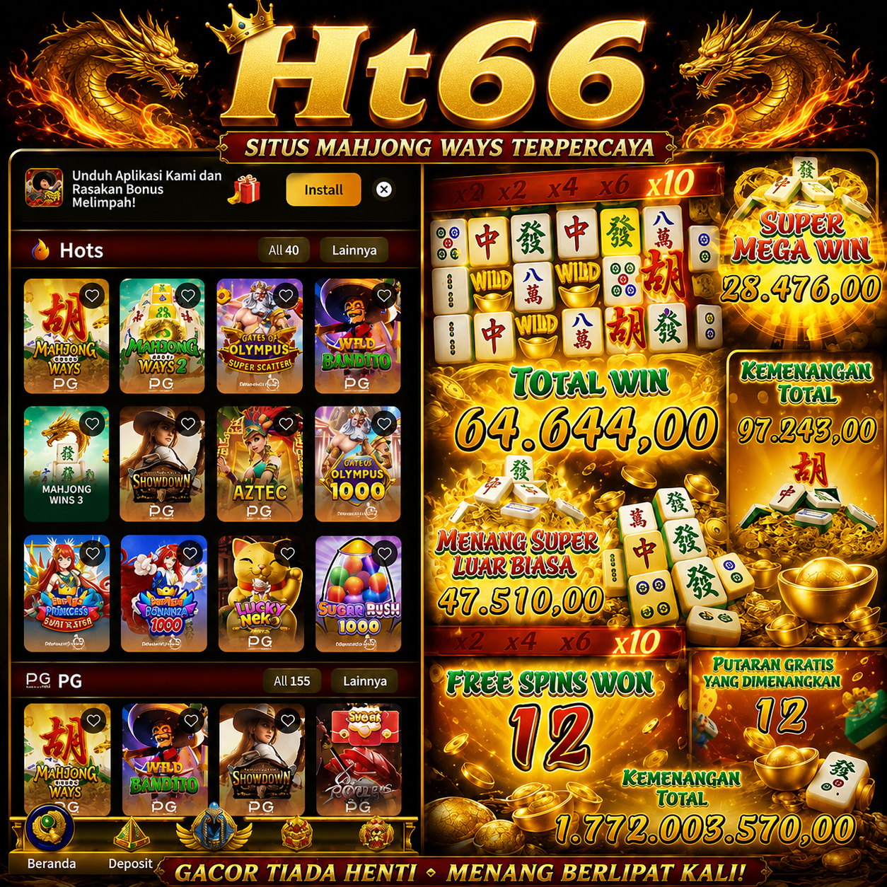 HT66 - Situs Resmi ht66 Download & Daftar Terbaru